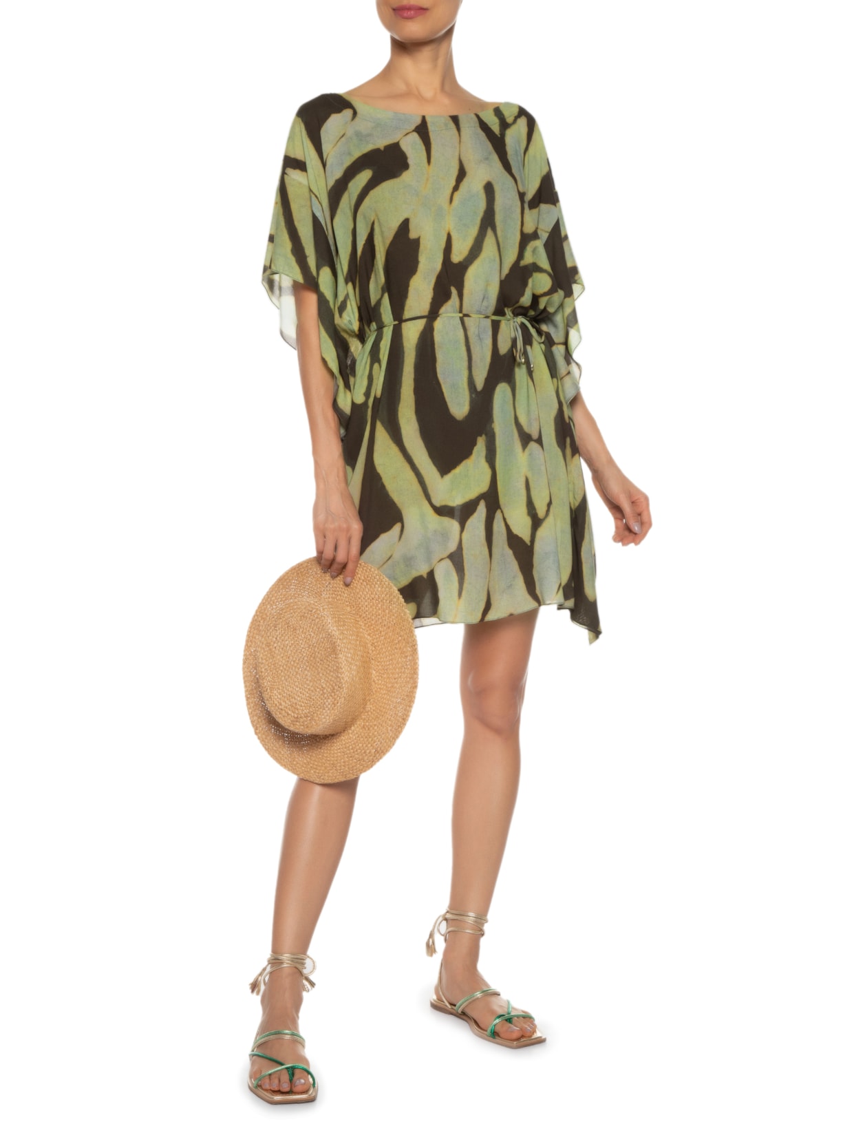 Kaftan New Voil Verde Lenny Niemeyer