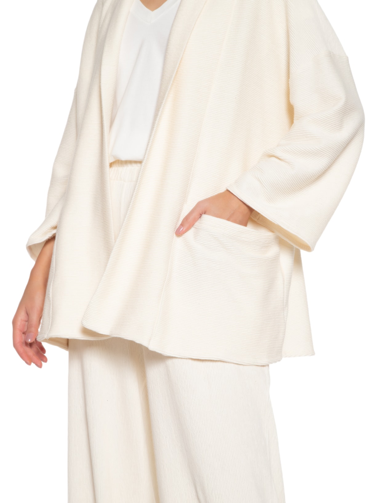 Kimono Feminino Aila Off White Le Lis