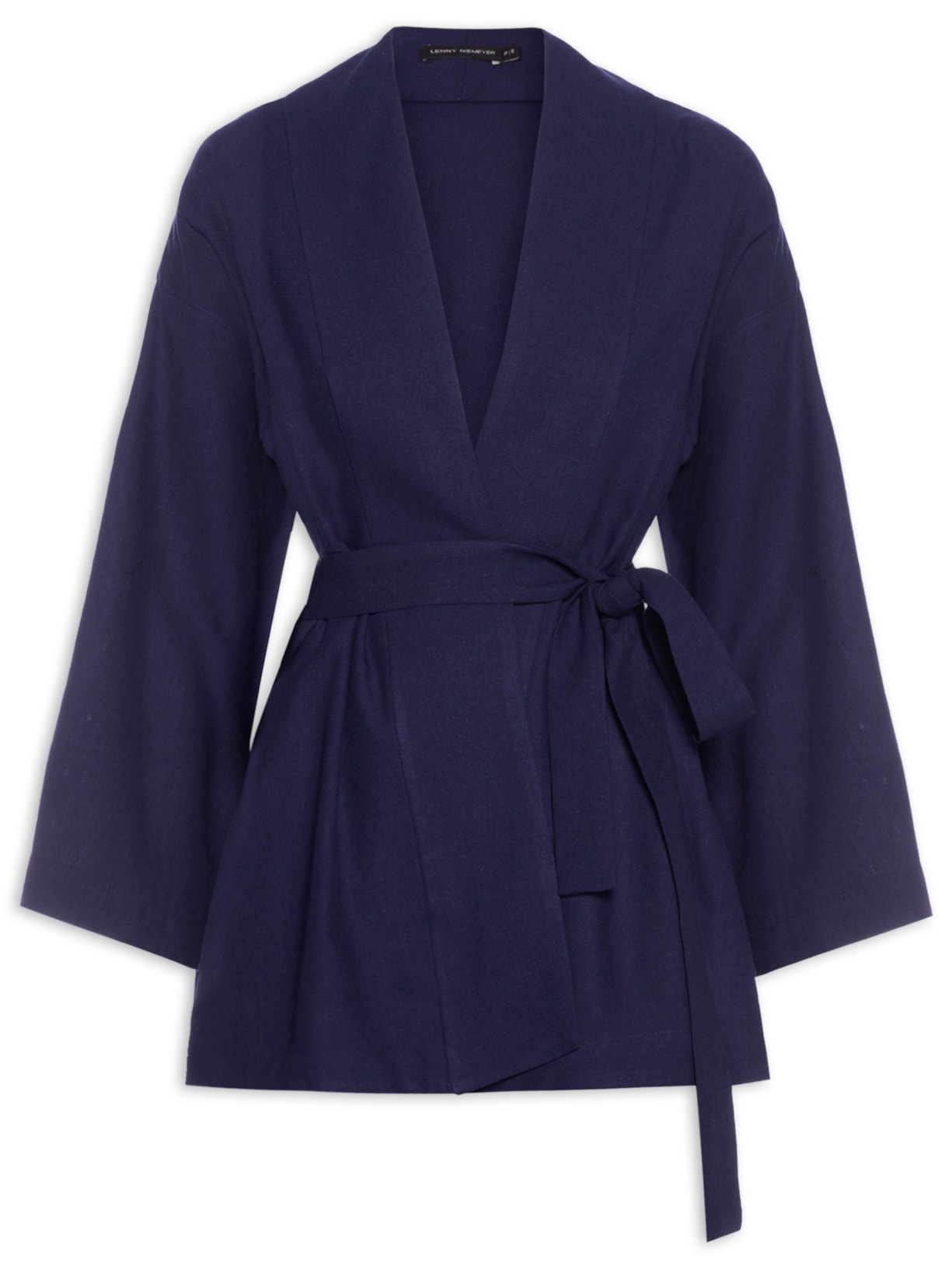 Kimono Feminino Amarração Corda - Azul