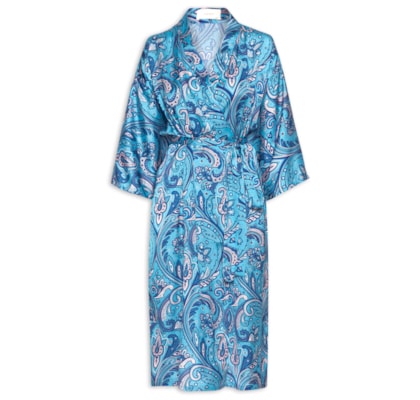 Kimono Feminino Camille - Azul