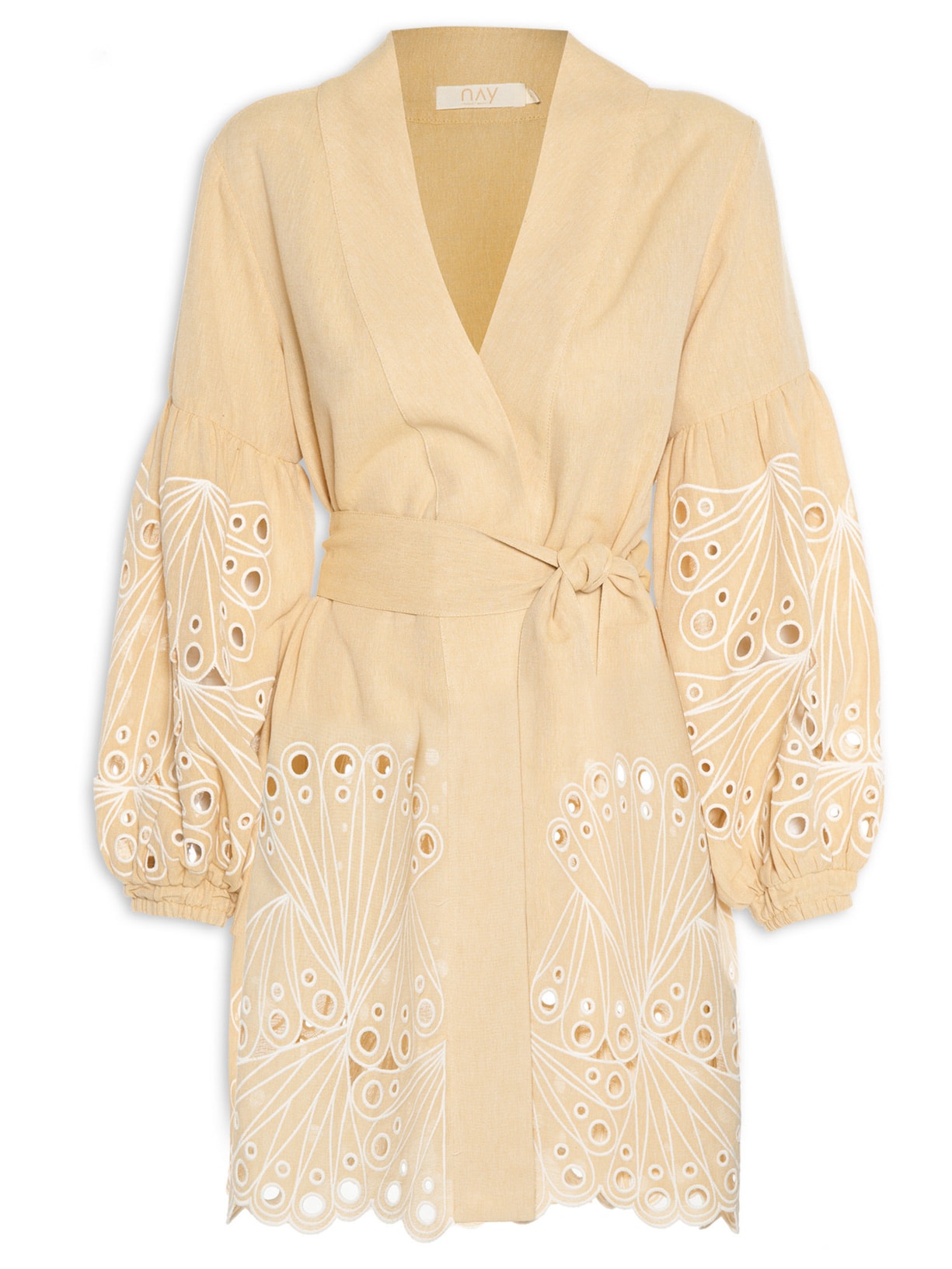 Kimono Feminino Chloe - Amarelo