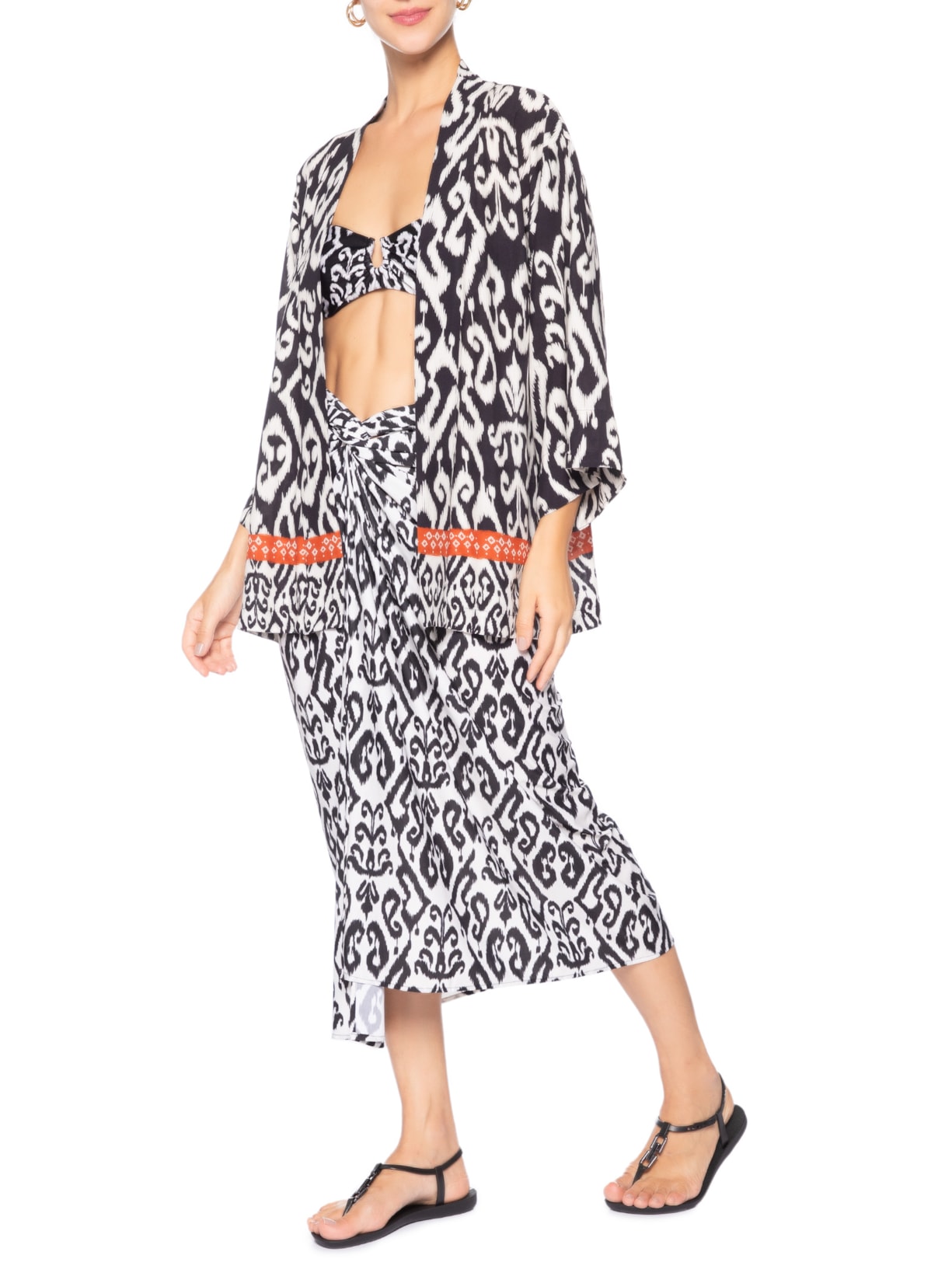 Kimono Feminino Clean Preto Lenny Niemeyer