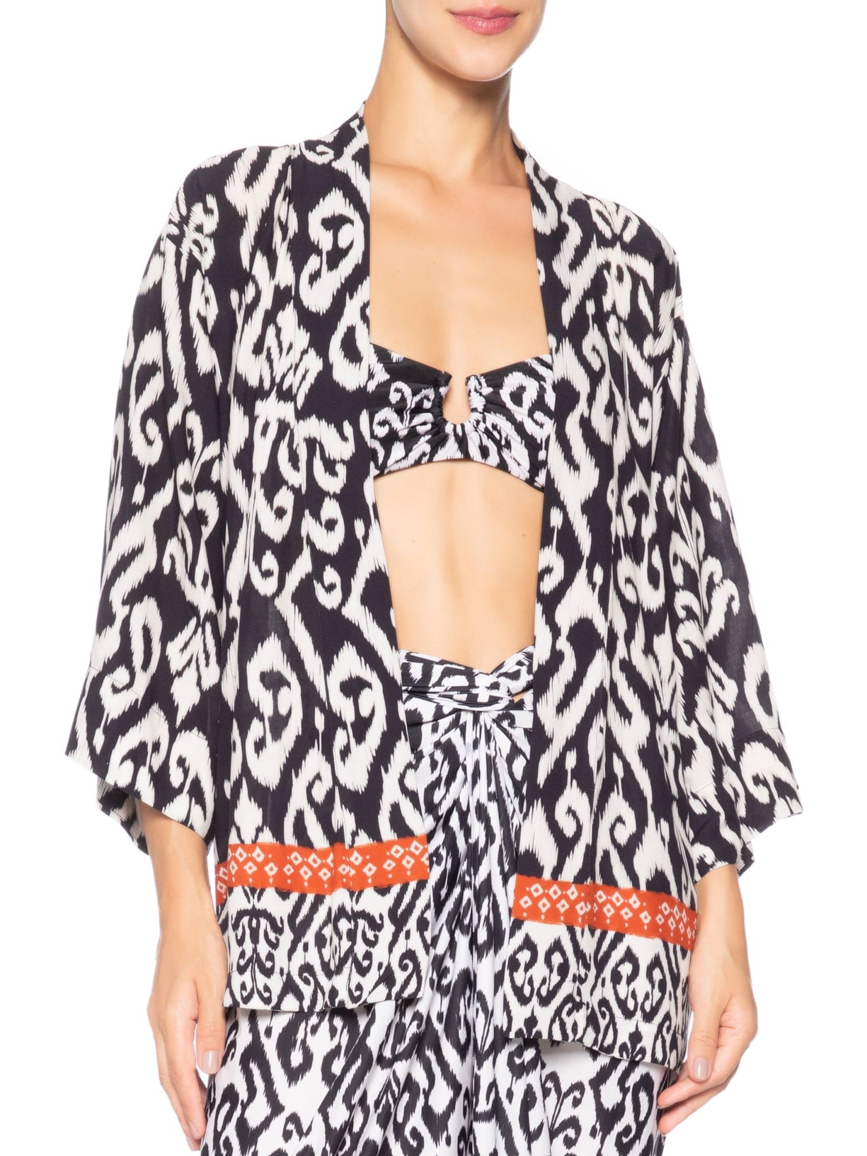 Kimono Feminino Clean Preto Lenny Niemeyer