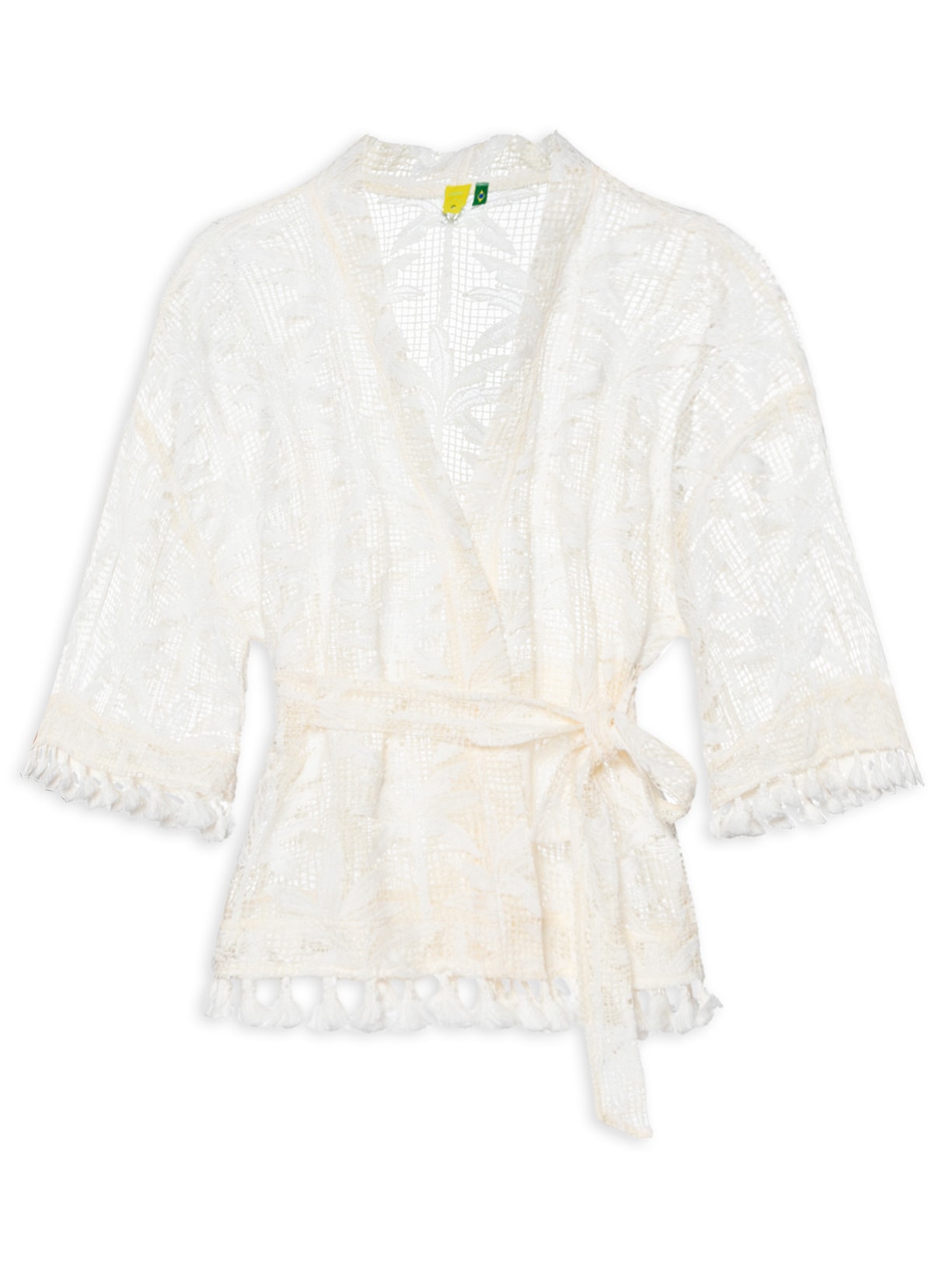Kimono Feminino Coqueiros - Off White