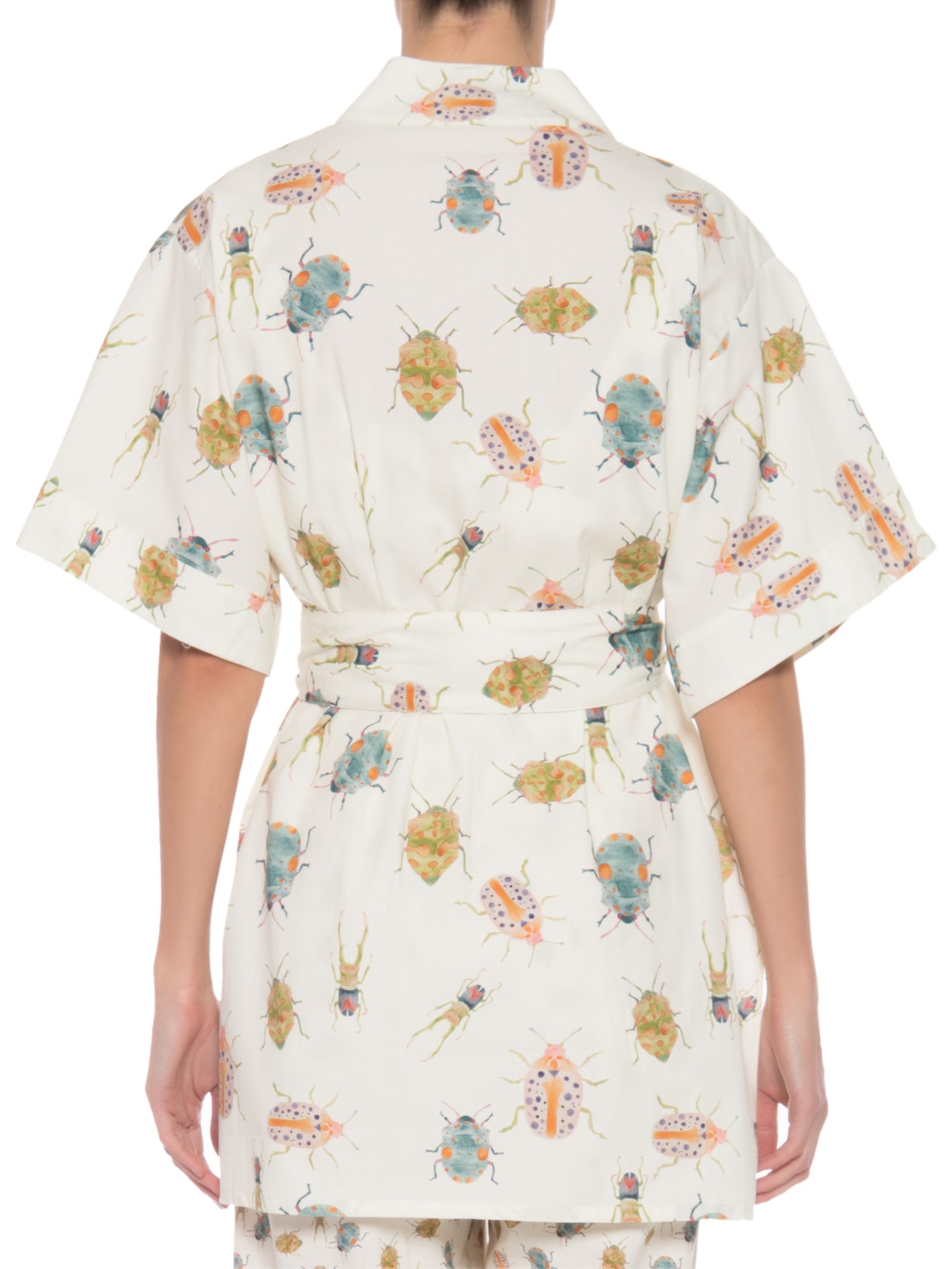 Kimono Feminino Escaravelho Off White Anpo