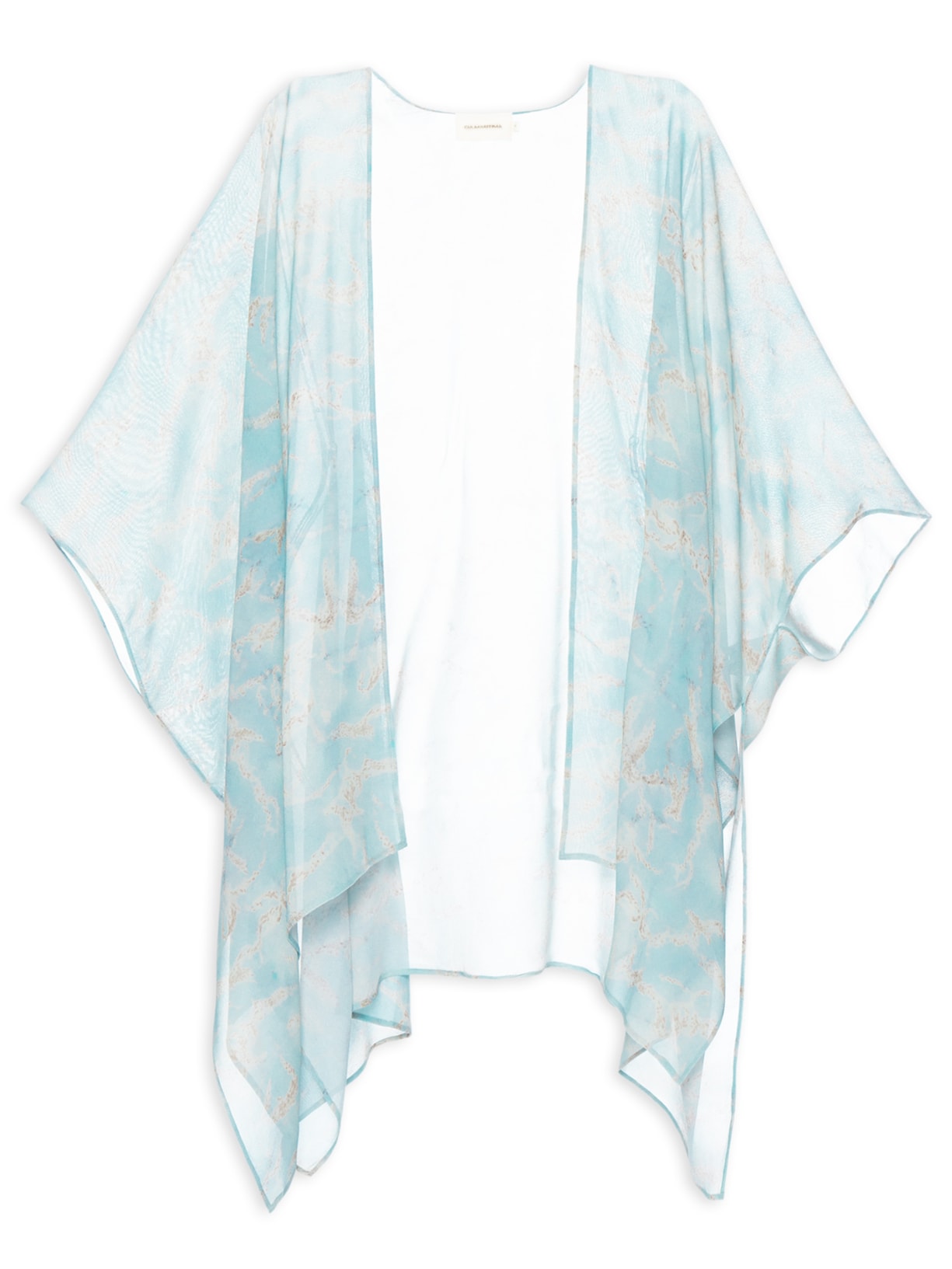 Kimono Feminino Estampado - Azul