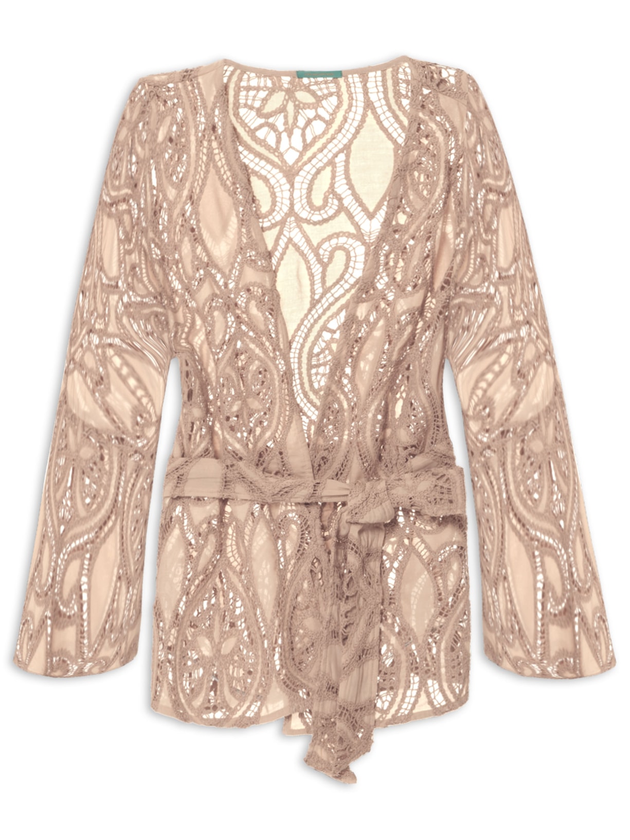 Kimono Feminino Guipir - Bege