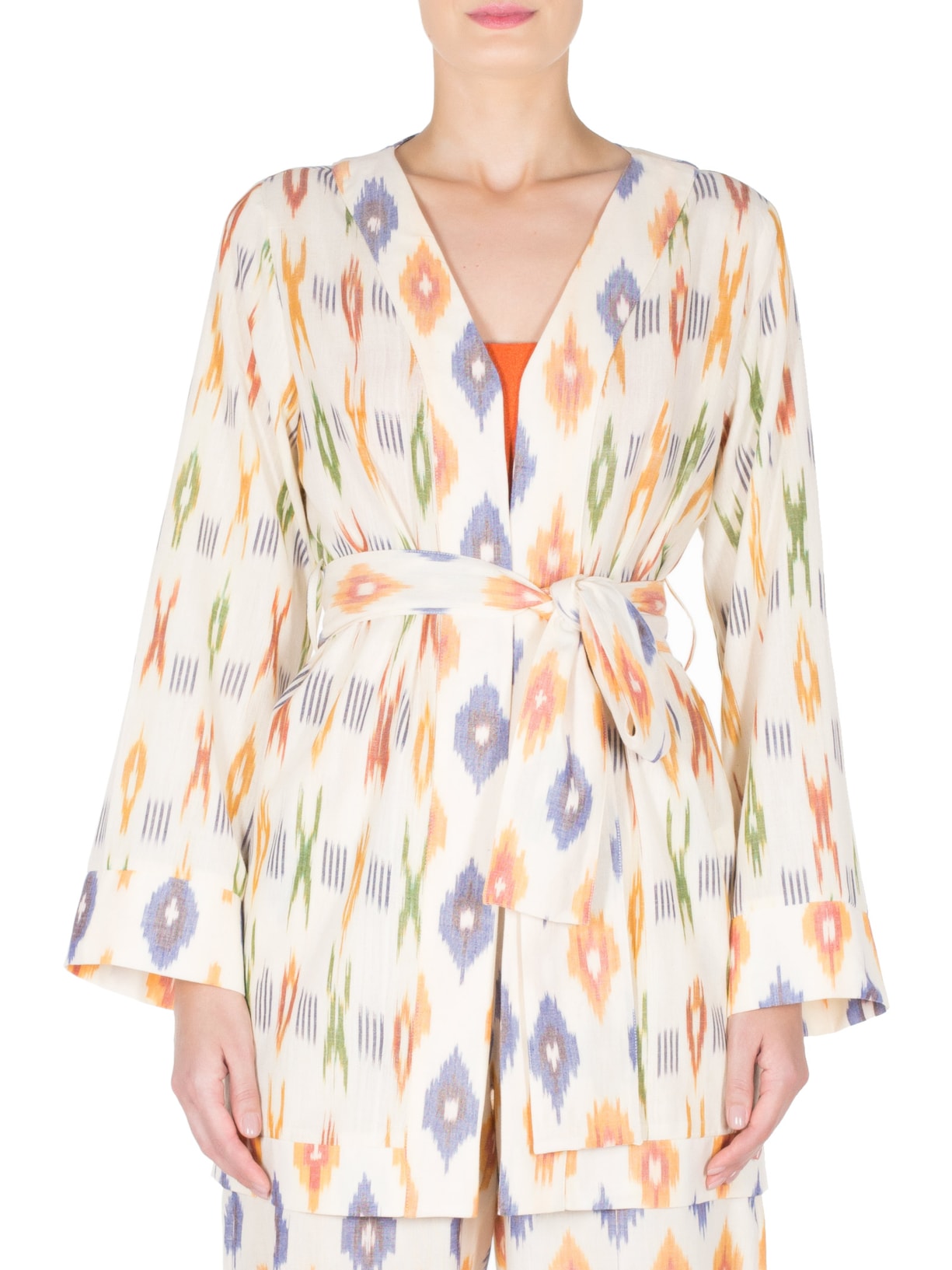 Kimono Feminino Hariana Off White Carol Bassi