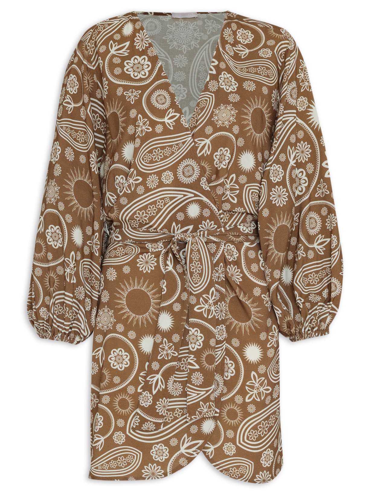 Kimono Feminino India - Marrom