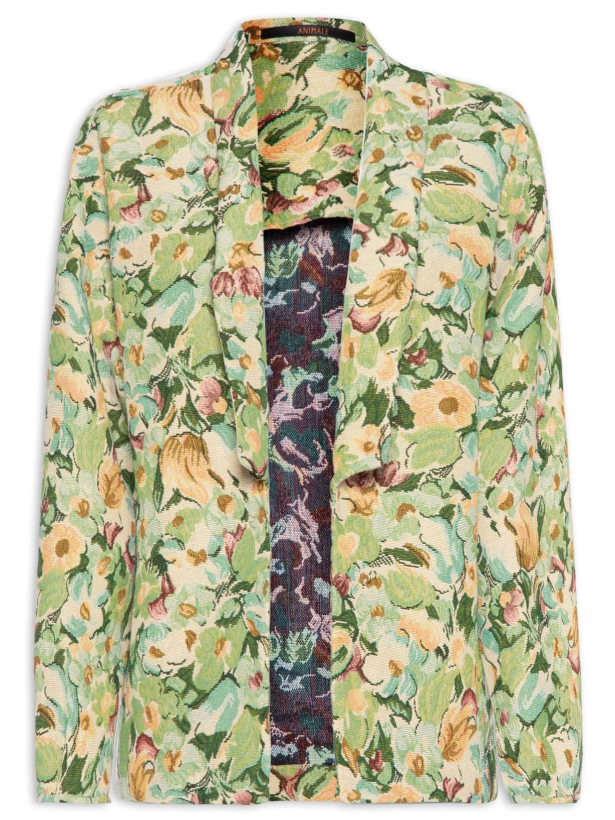 Kimono Feminino Jacquard - Verde