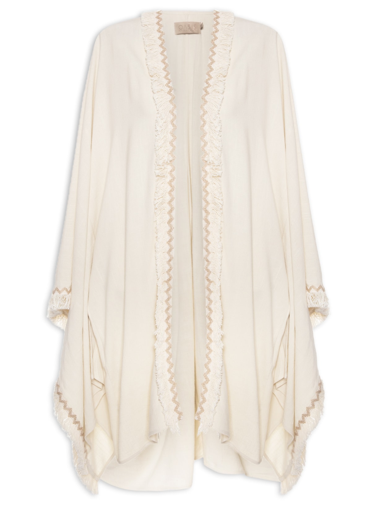 Kimono Feminino Linho Joana - Bege