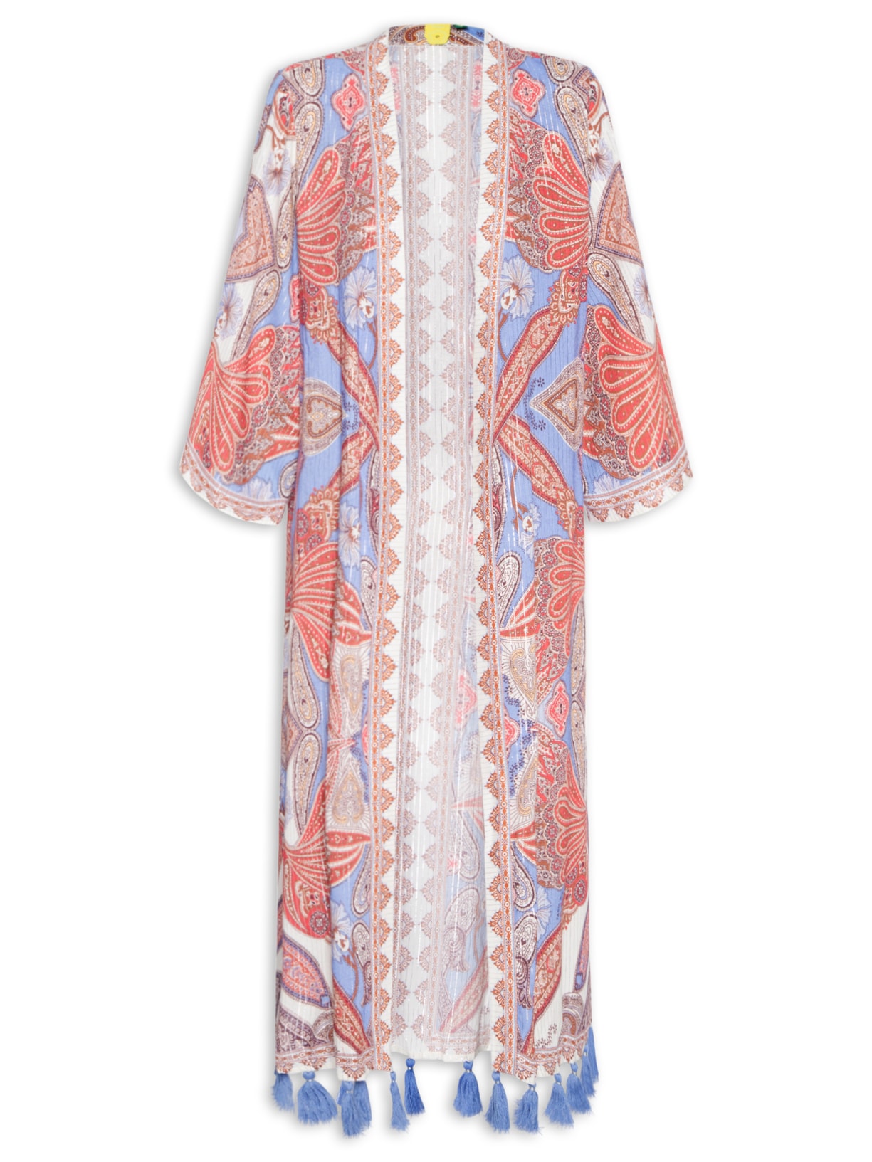 Kimono Feminino Localizado Jandaia Dance - Vermelho