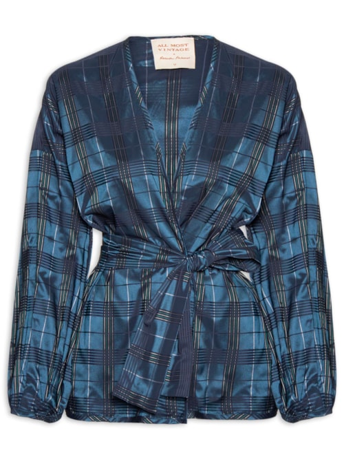 Kimono Feminino Margaret - Azul