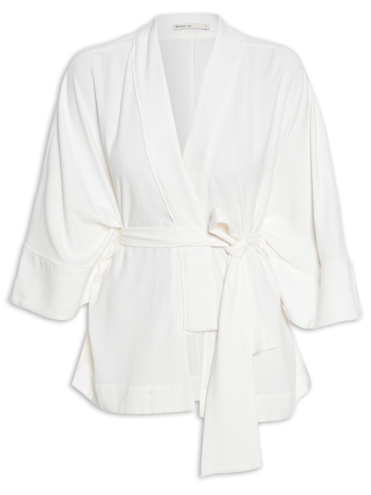 Kimono Feminino Punho Largo - Off White