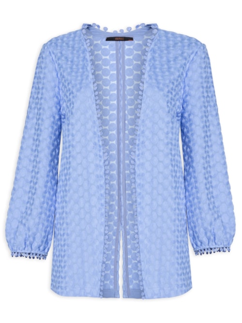 Kimono Feminino Roseta Hortênsia - Azul