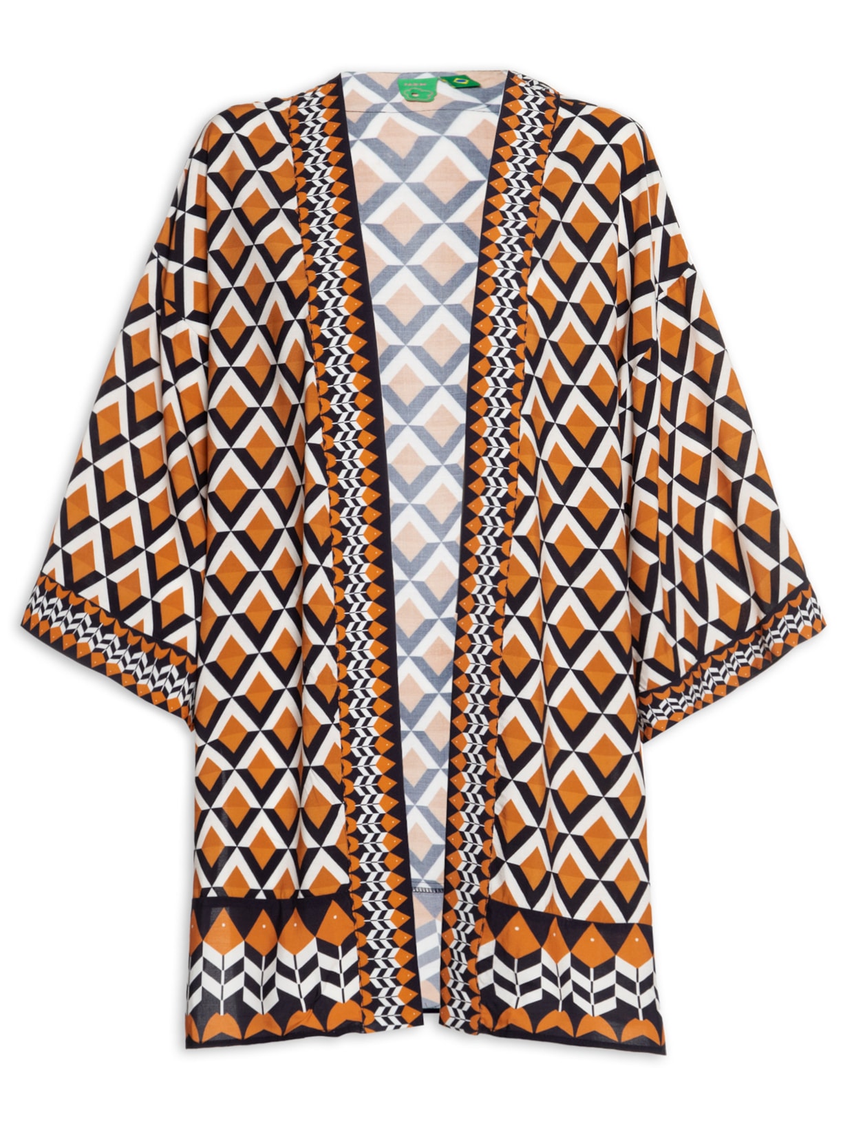 Kimono Feminino Tambaqui - Preto