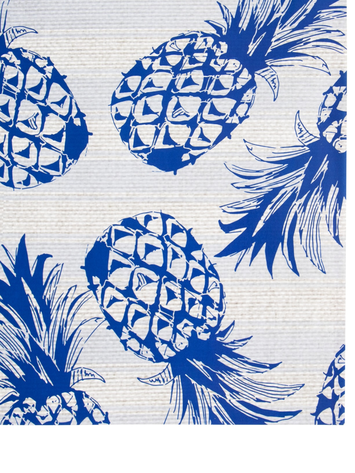 Kit 12 Jogos Americanos Abacaxi Azul Easy Home Design