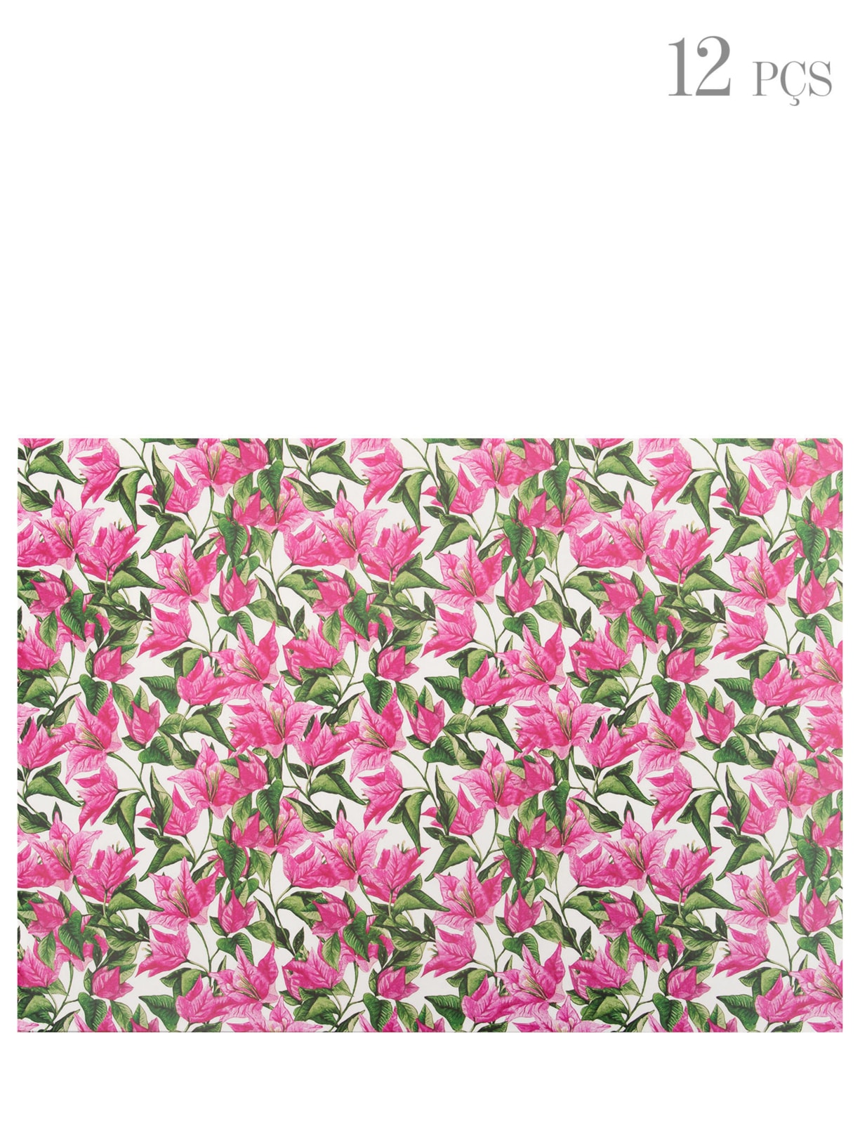 Kit 12 Jogos Americanos Primavera - Rosa