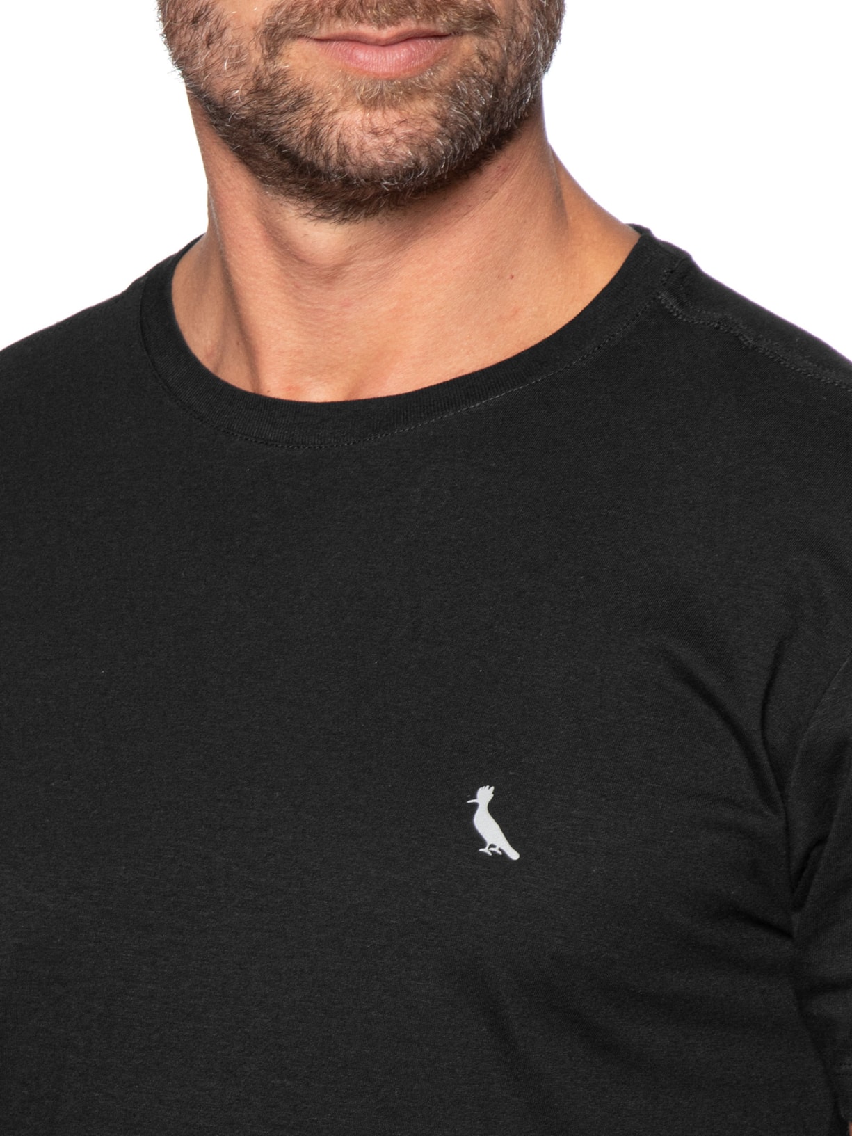 Kit 2 Camisetas Masculina Regular Essence Preto Reserva