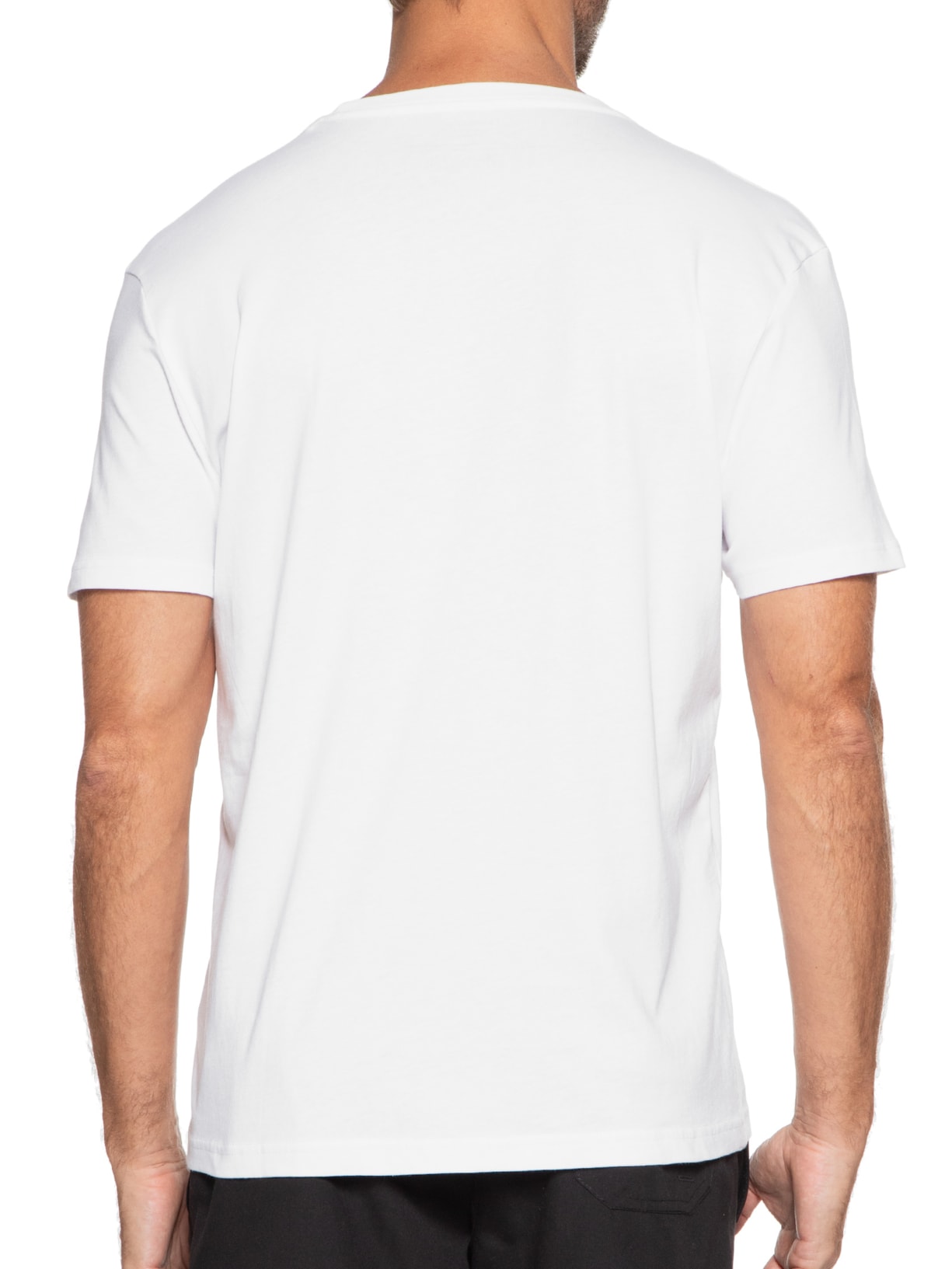 Kit 2 Camisetas Masculinas Básicas Gola Careca Em Algodão Calvin Klein Underwear