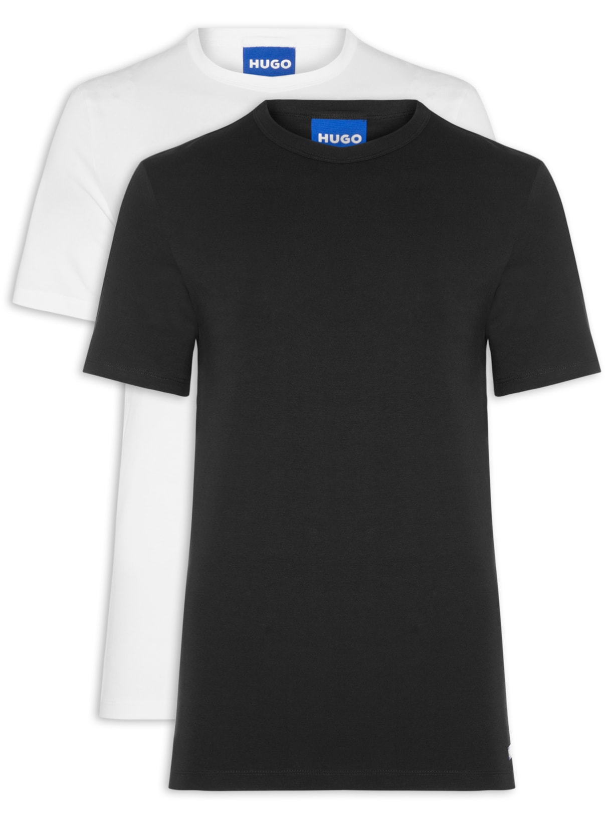 Kit 2 Camisetas Masculinas Blue2_Naolo - Branco