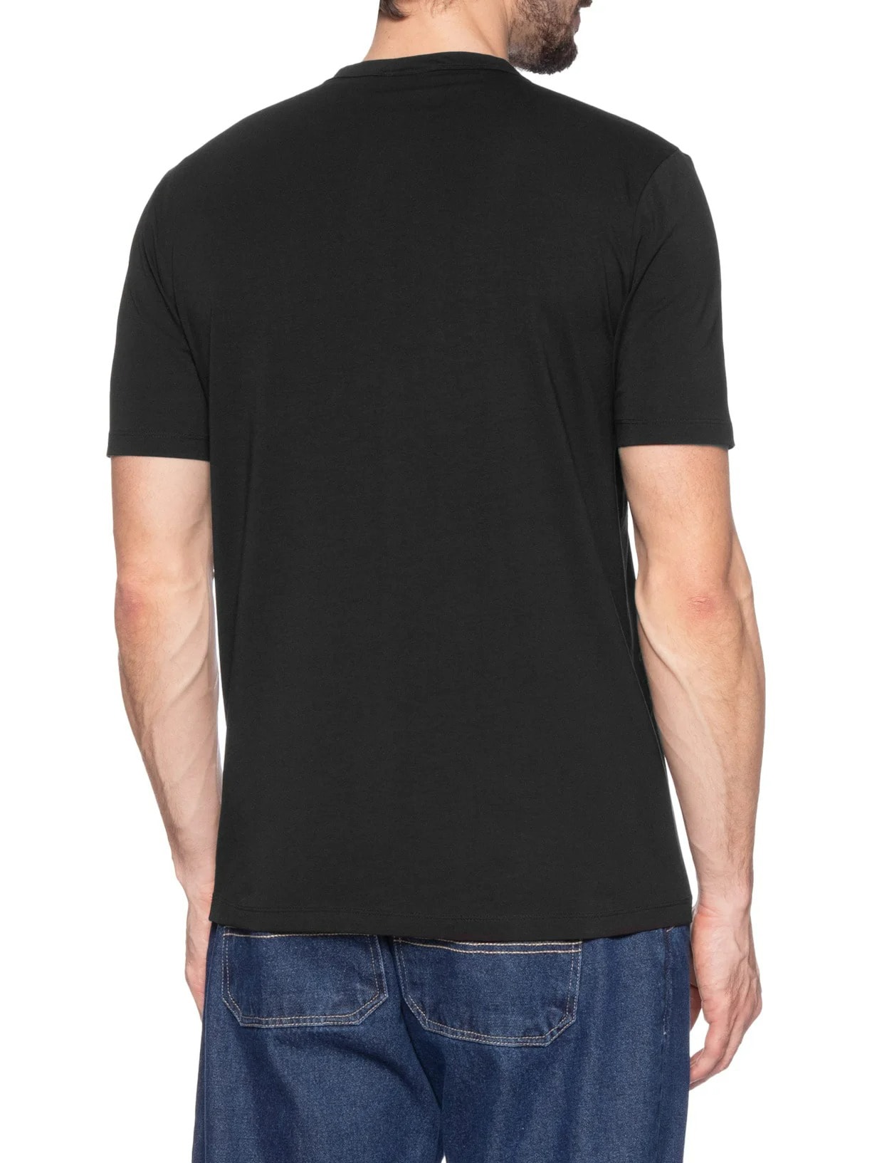 Kit 2 Camisetas Masculinas Blue2_Naolo Preto Hugo