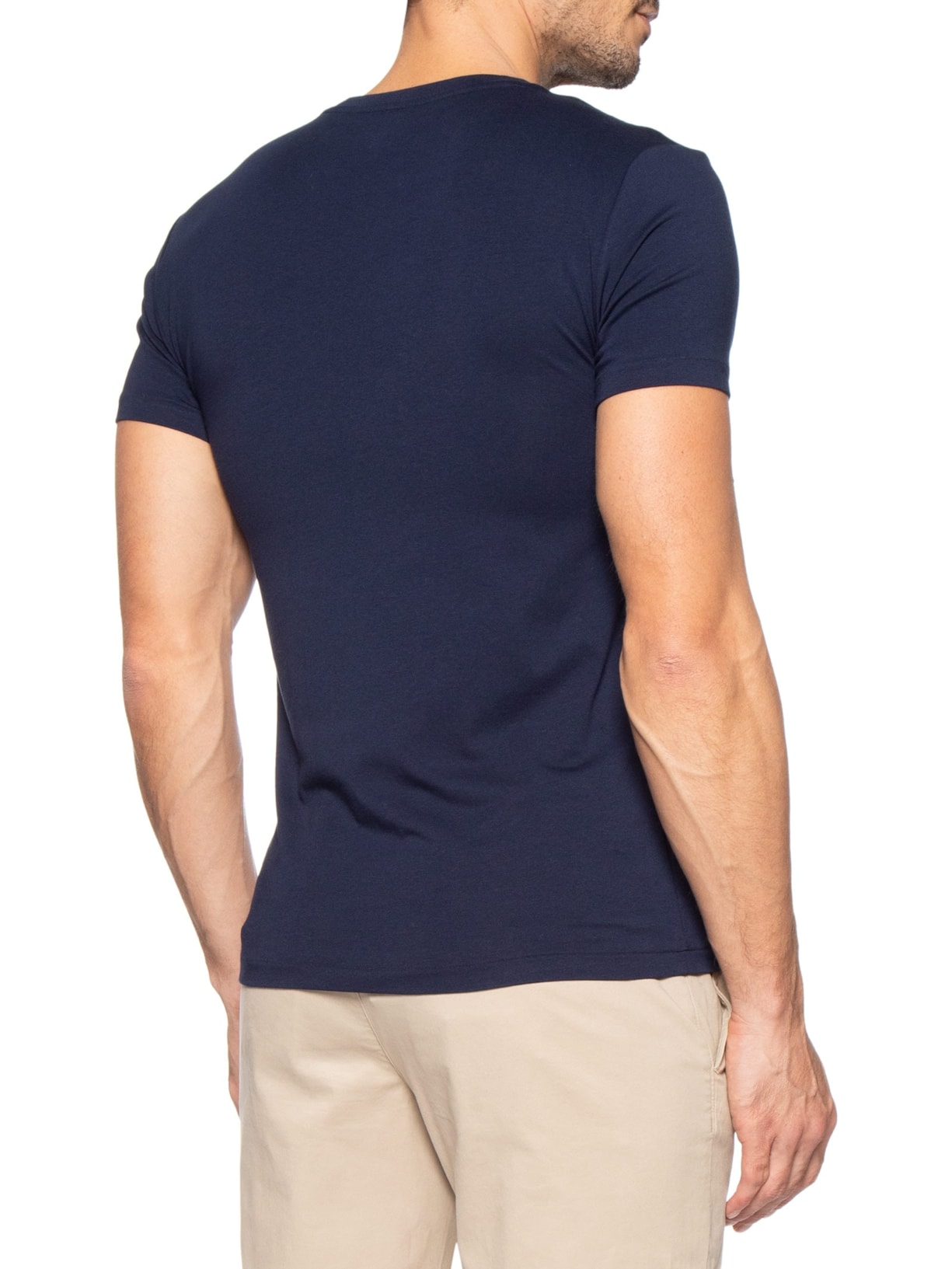 Kit 2 Camisetas Masculinas Logo Classic – Azul Polo Ralph Lauren