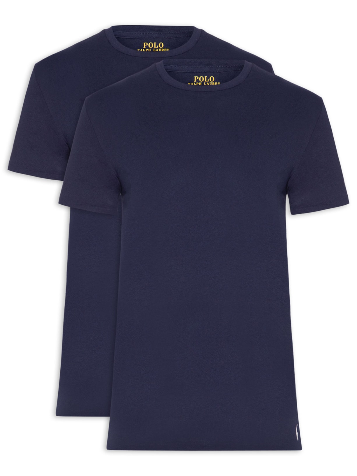 Kit 2 Camisetas Masculinas Logo Classic – Azul Polo Ralph Lauren
