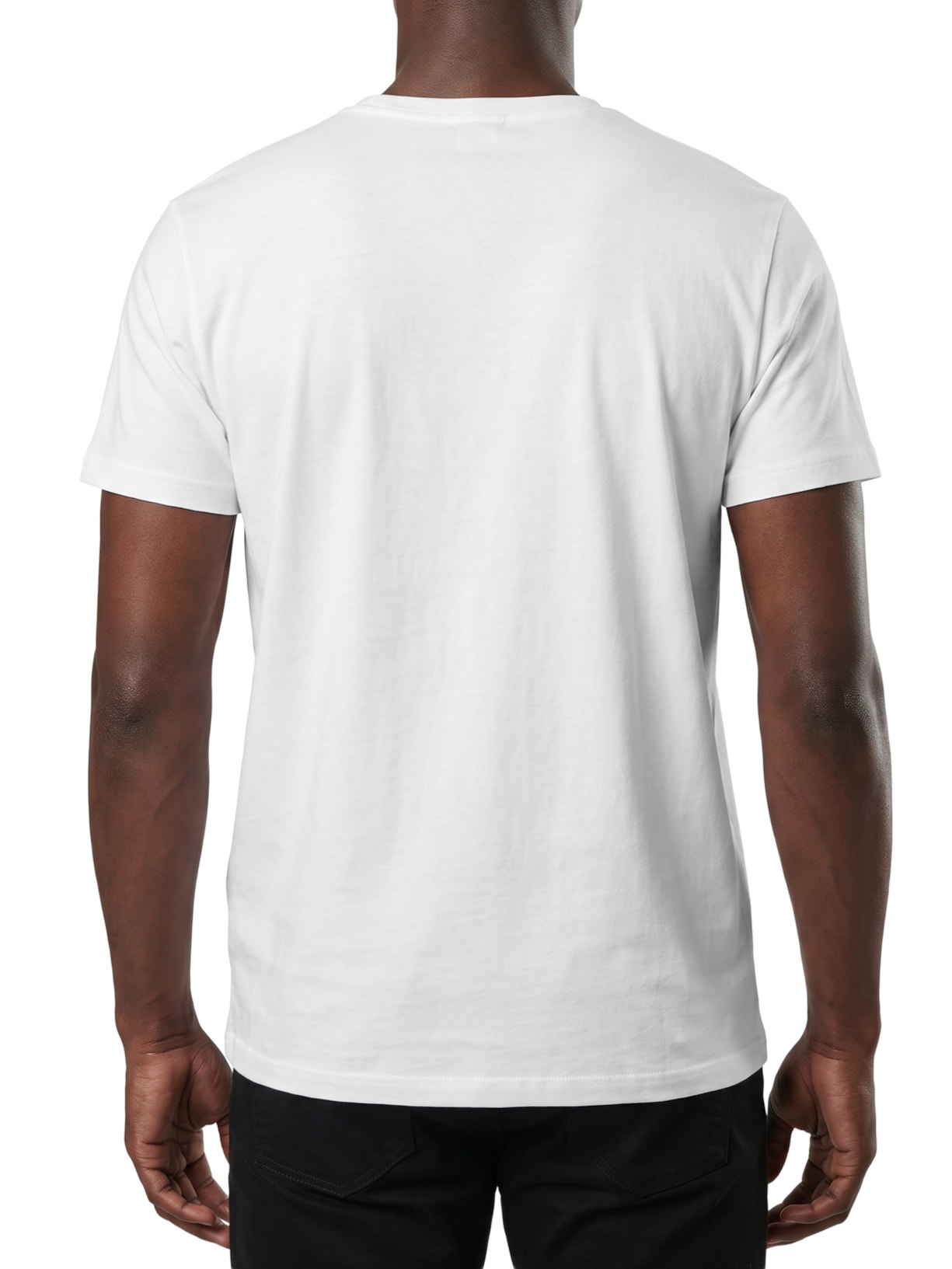 Kit 2 Camisetas Masculinas Manga Curta VN– Branco Boss