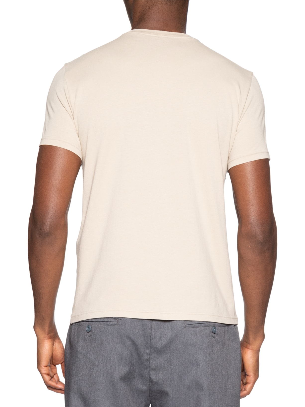 Kit 2 Camisetas Masculinas Pack Top 2 Peças Azul Emporio Armani Bodywear