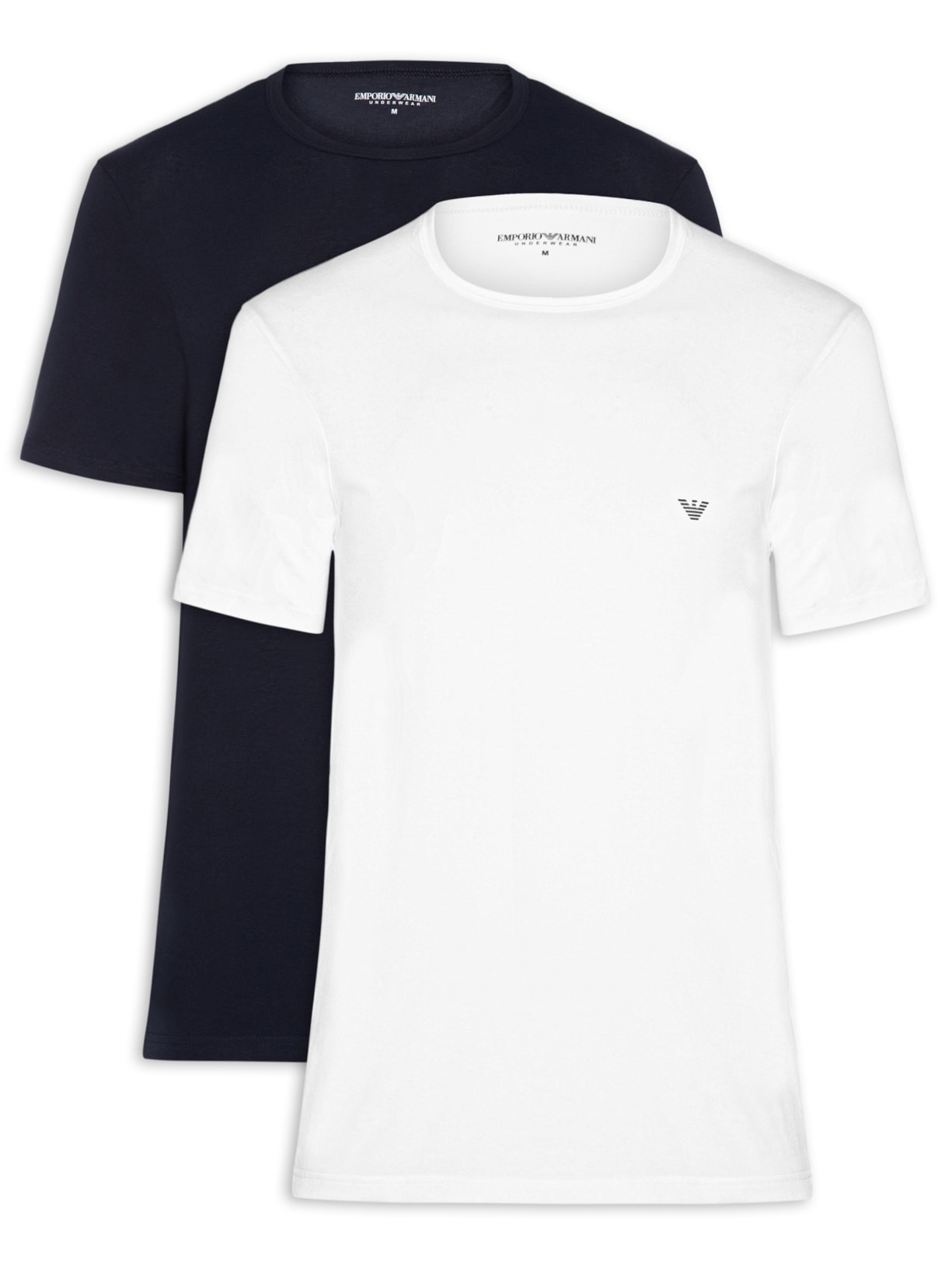 Kit 2 Camisetas Masculinas Pack Top - Azul
