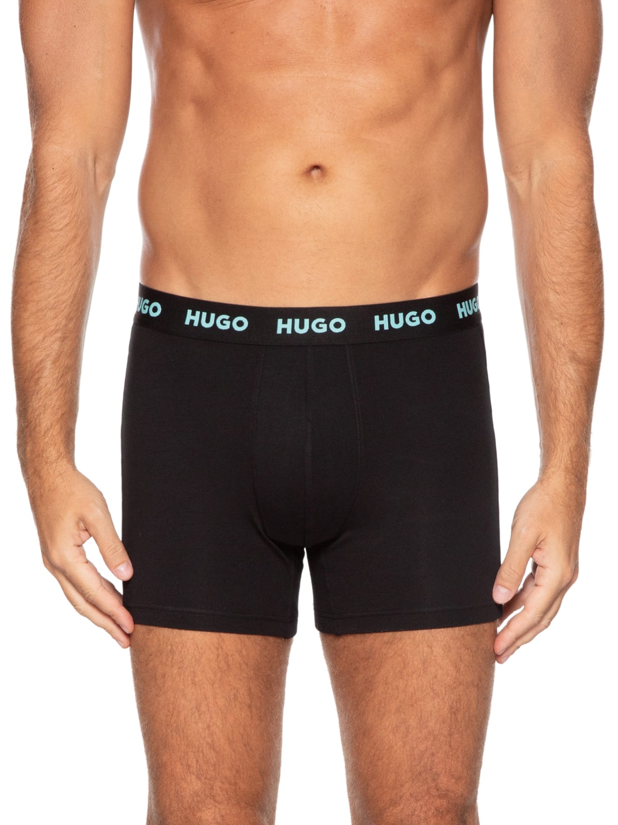 Kit 2 Cuecas Boxer Brief Triplet Azul Hugo
