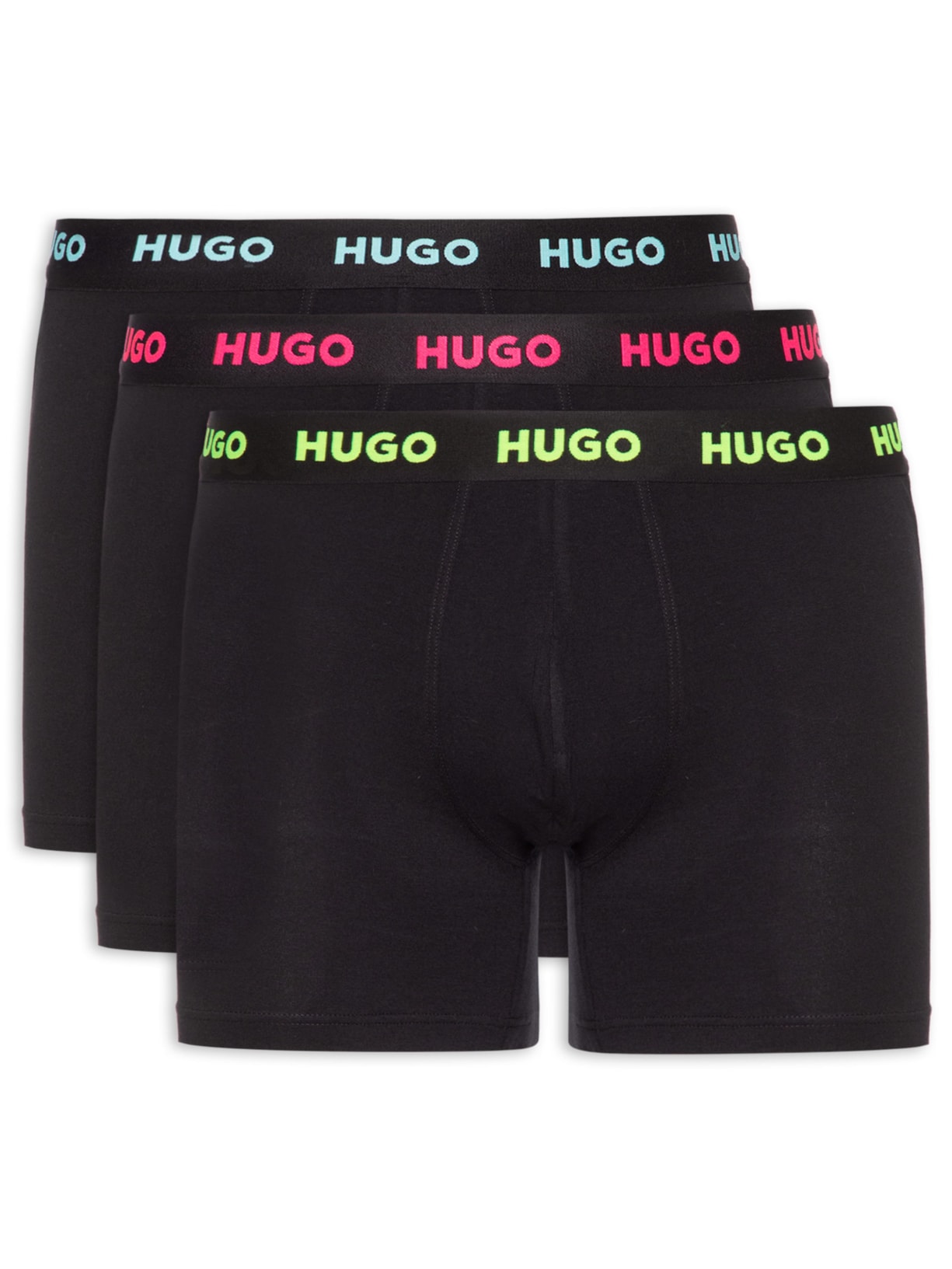Kit 2 Cuecas Boxer Brief Triplet Azul Hugo