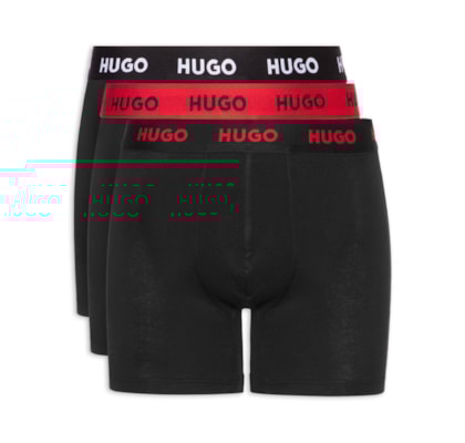 Kit 2 Cuecas Boxer Brief Triplet - Cinza