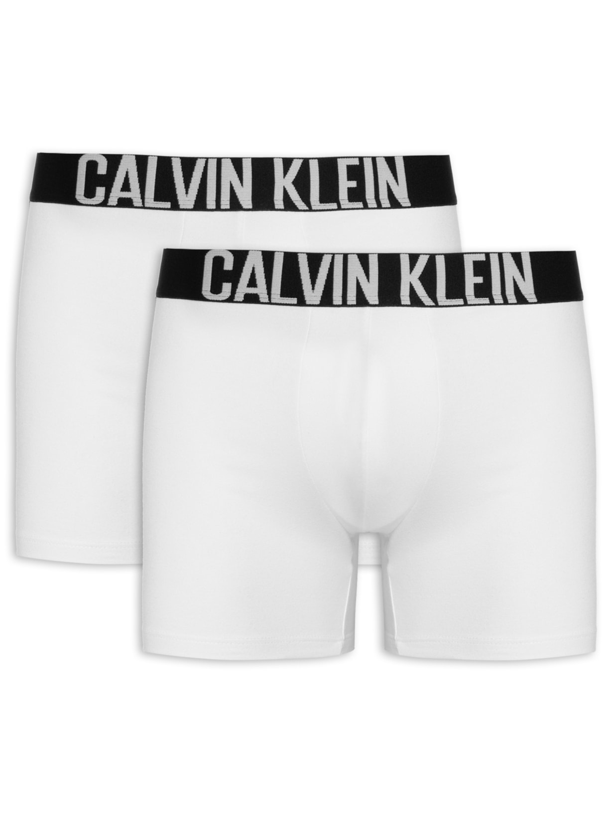 Kit 2 Cuecas Boxer Cotton Recycled Intense Power - Branco