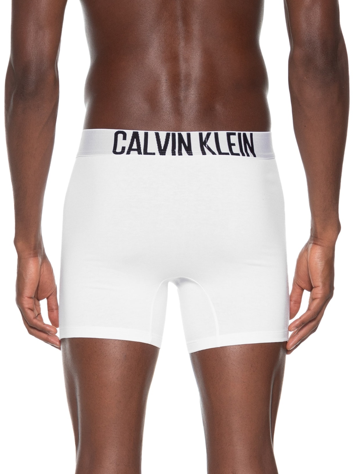 Kit 2 Cuecas Boxer Cotton Recycled Intense Power Branco Calvin Klein Underwear