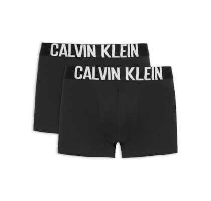 Kit 2 Cuecas Boxer Cotton Recycled Intense Power - Preto