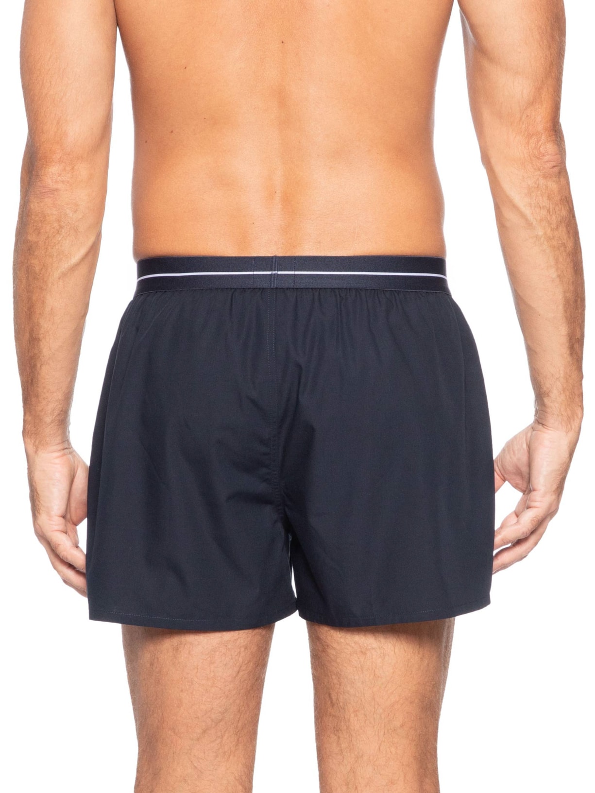 Kit 2 Cuecas Samba Canção Boxer Azul Boss
