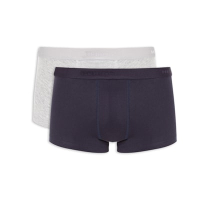 Kit 2 Cuecas Sunga Em Algodão - Azul