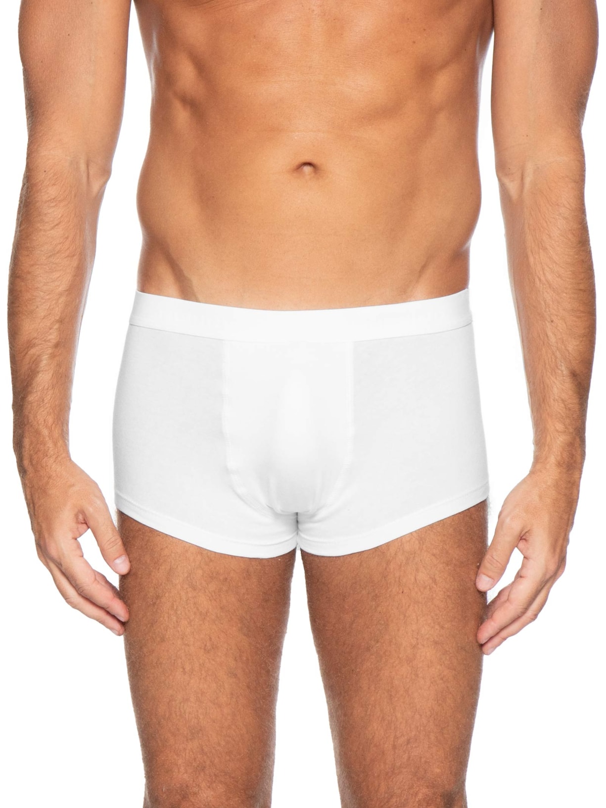 Kit 2 Cuecas Sunga Em Algodão Branco Hering Intimates