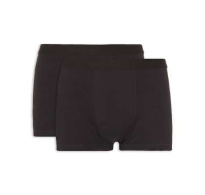 Kit 2 Cuecas Sunga em Algodão - Preto