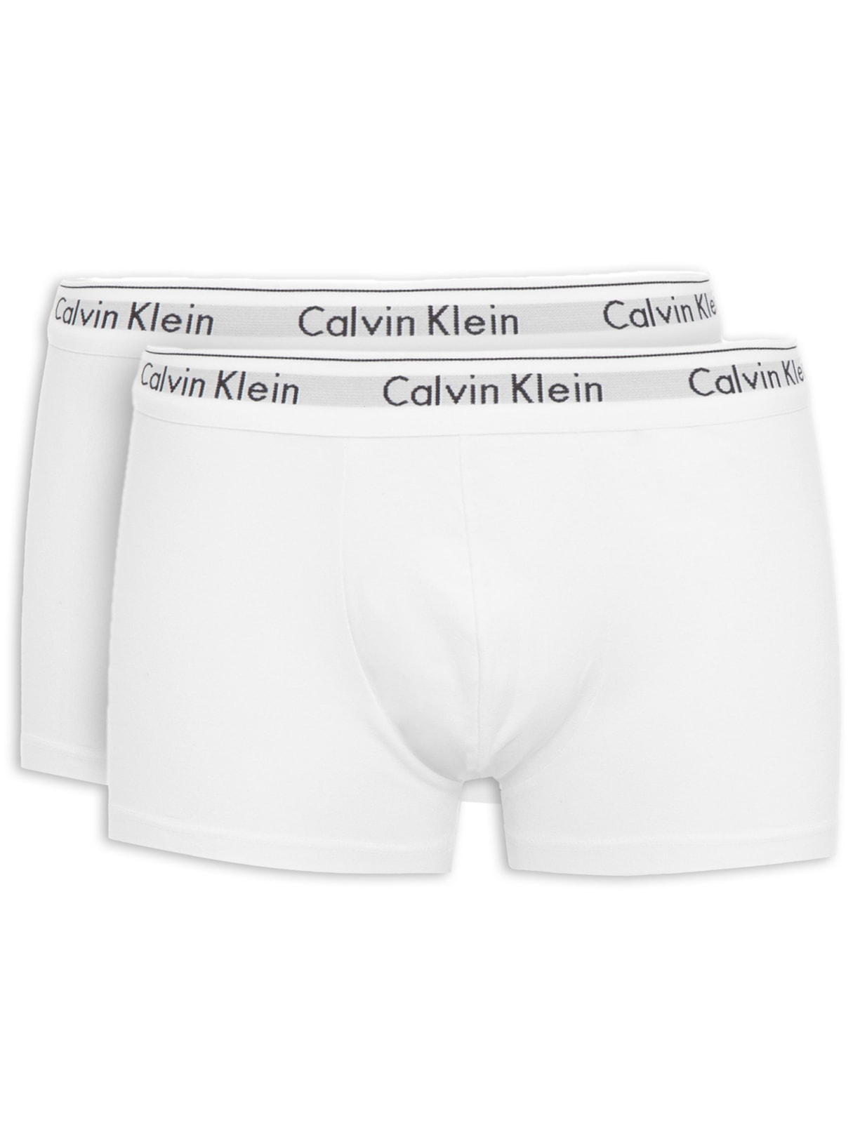 Kit 2 Cuecas Trunk Modern Cotton - Branco