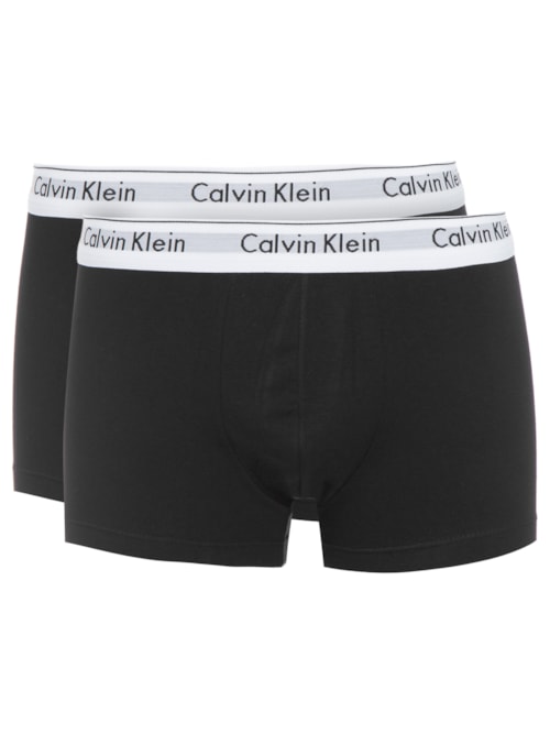 Kit 2 Cuecas Trunk Modern Cotton - Preto