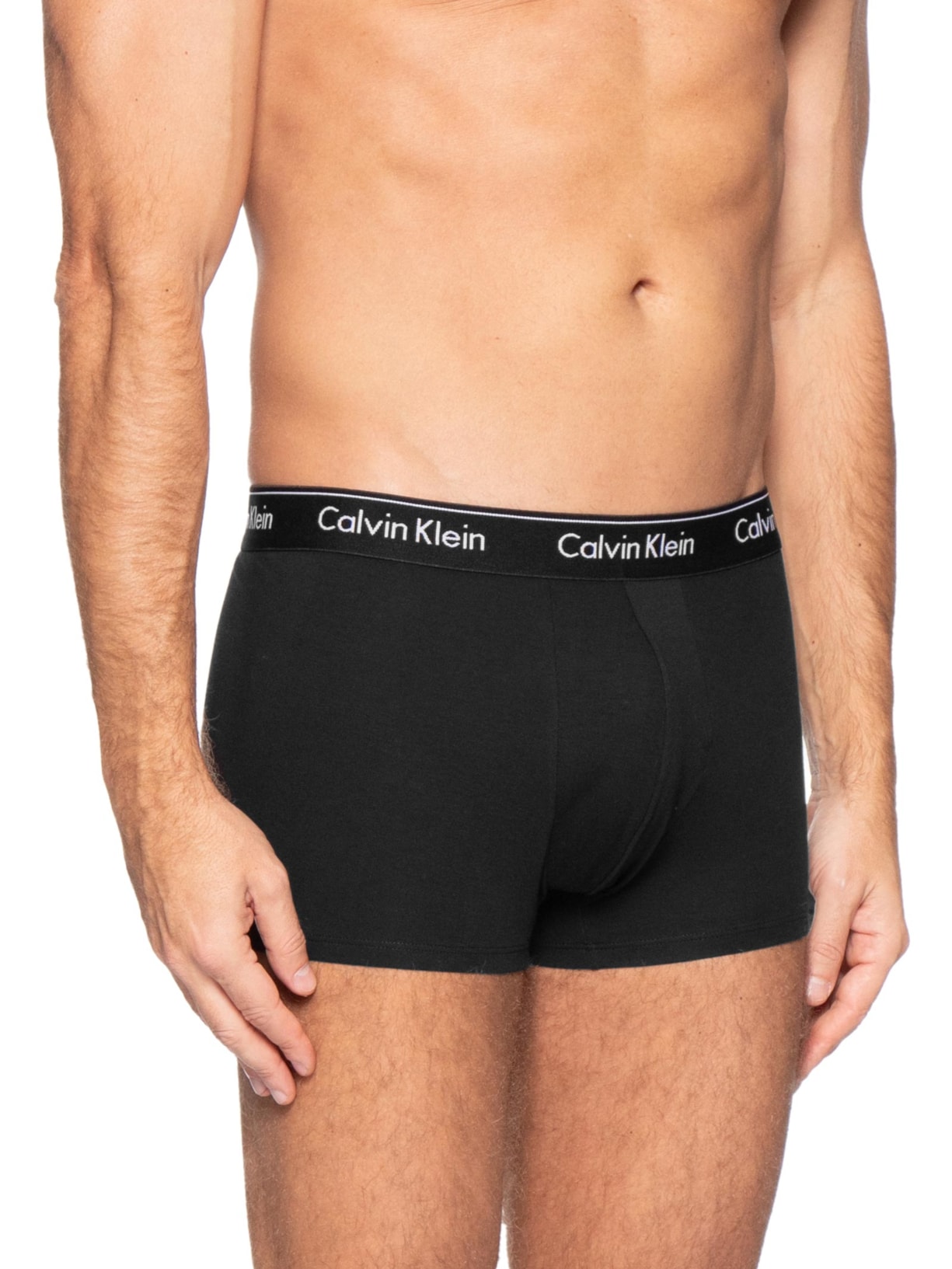 Kit 2 Cuecas Trunk Modern Cotton  – Azul Calvin Klein Underwear