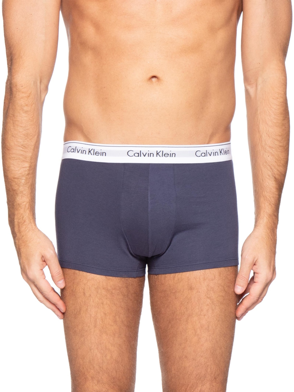 Kit 2 Cuecas Trunk Modern Cotton  – Azul Calvin Klein Underwear