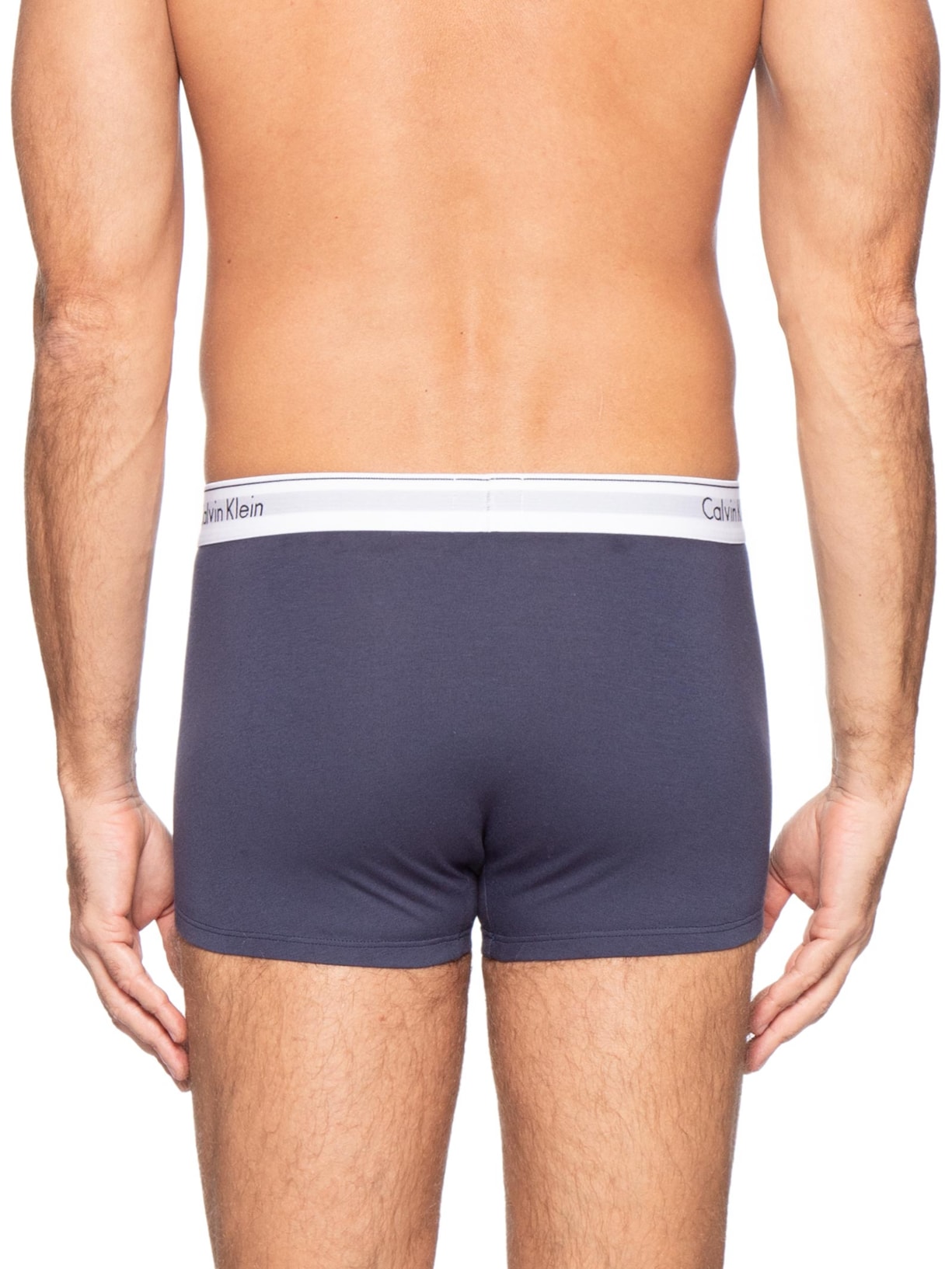 Kit 2 Cuecas Trunk Modern Cotton  – Azul Calvin Klein Underwear