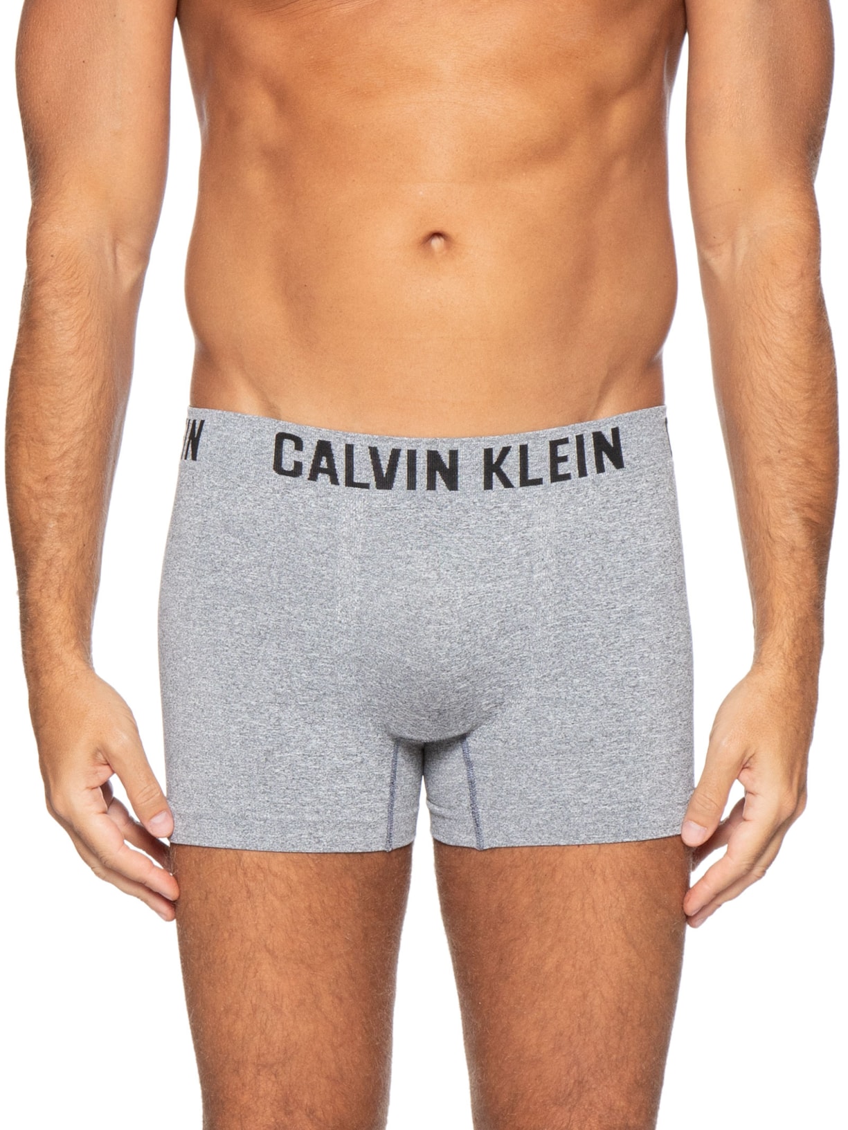 Kit 2 Cuecas Trunk Sem Costura Azul Calvin Klein Underwear