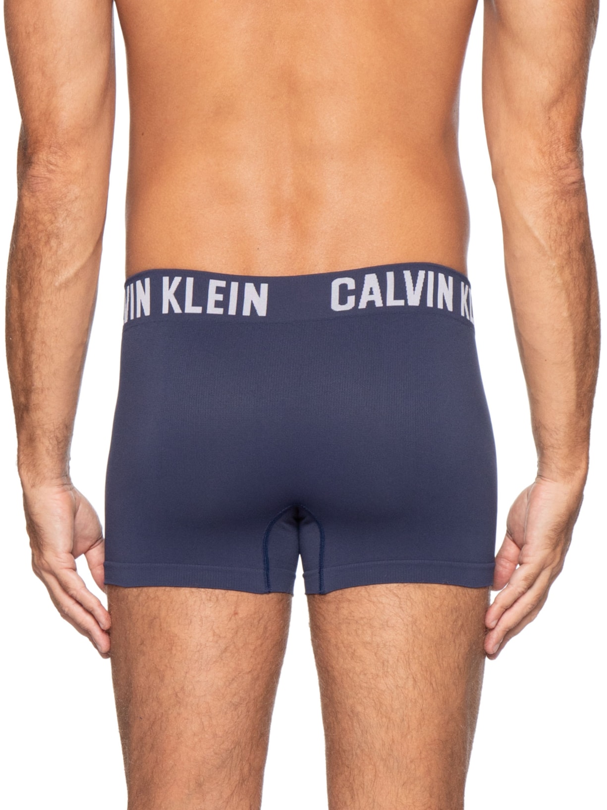 Kit 2 Cuecas Trunk Sem Costura Azul Calvin Klein Underwear