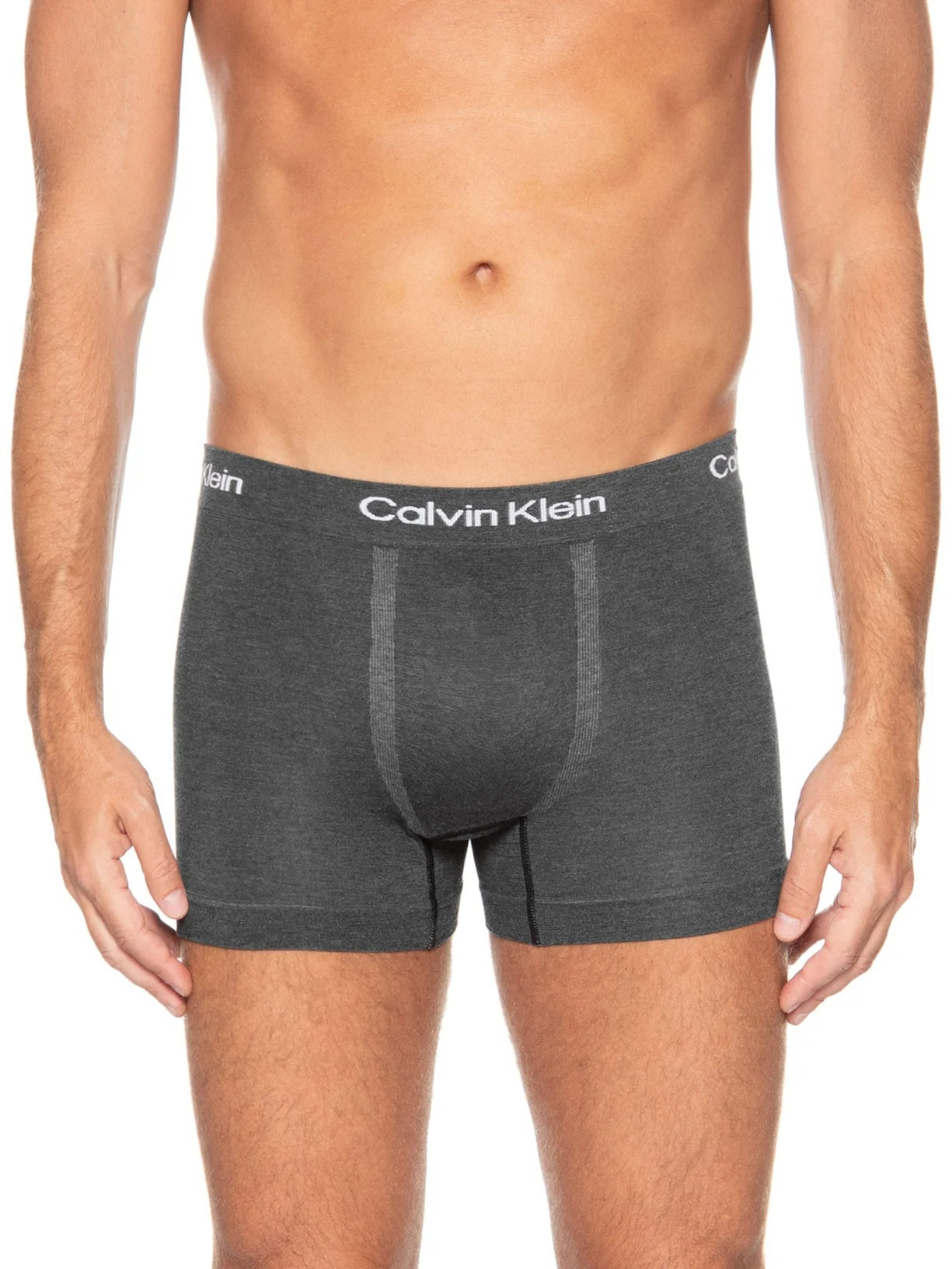 Kit 2 Cuecas Trunk Sem Costura Em Viscose Calvin Klein Underwear