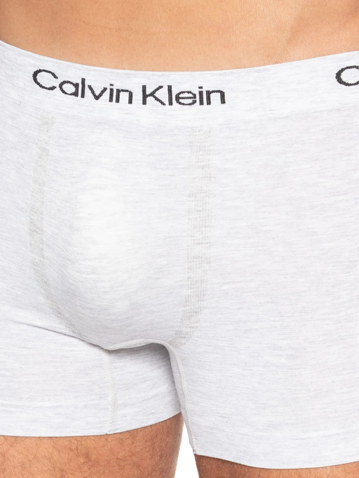 Kit 2 Cuecas Trunk Sem Costura Em Viscose Calvin Klein Underwear